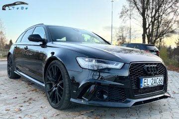 RS6 AVANT 700KM Doinwestowana Pełna Dokumentacja