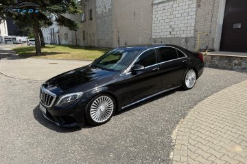 Mercedes S350d W222 | 258 KM | 2013 | 198 tys. km | Masaże | Tylne mon